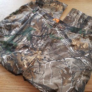 Field & Stream Men's Size 3XL Camouflage Rip Stop Cargo Pants 43 x 31 EUC
